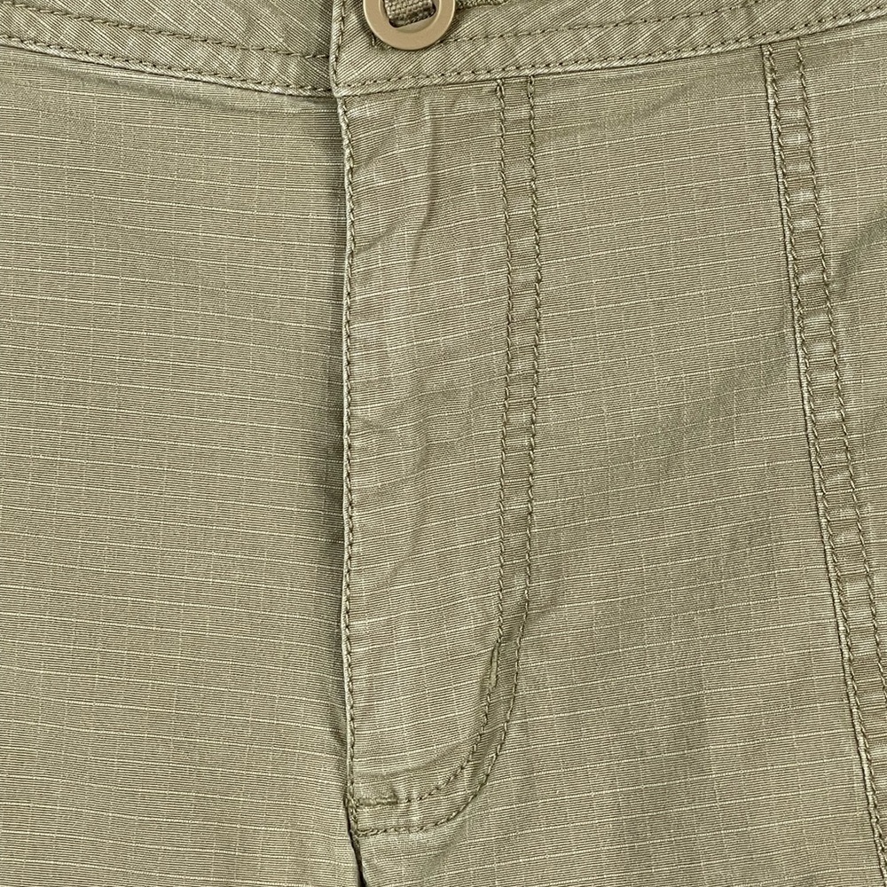 Nike ACG Ripstop Hiking Shorts Tan Mid Rise Cuffed Stretch Casual Size 14 - Picture 4 of 12